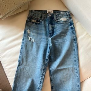 Lightly worn Frame Denim jeans! Size 24 straight leg